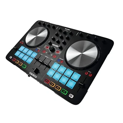 Imagen de Reloop Beatmix 2 MK2 Controlador PAD para DJ de decks Serato Performance, 16 pads batería multicolor activar el bucle, USB
