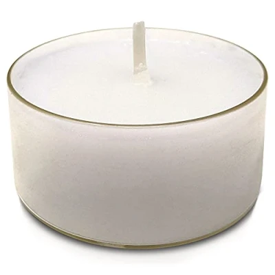 Imagen de Hyoola Velas de Té Naturales Paquete 60 Cera Natural 100% Sin Parafina y Perfume Larga Duración 4 h Hechas en Europa