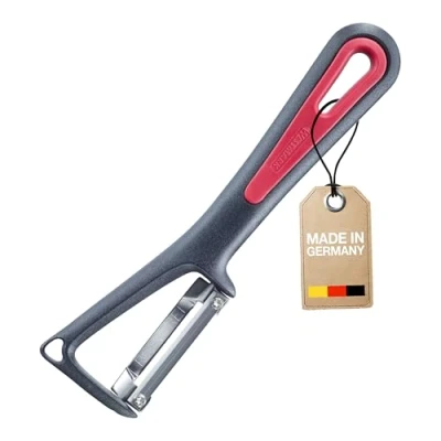 Imagen de Westmark Pelador universal, Gallant, Con cuchilla de acero inoxidable atornillada, Color: Negro/Rojo, 29012270