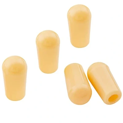 Imagen de Musiclily Métrico Botón para Interruptor de palanca Guitarra 3 Vías, Crema (5 piezas)
