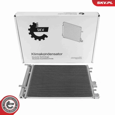 Imagen de ESEN SKV 86SKV626 Condensador con secador Aluminio 511mm HYUNDAI: i20 I Hatchback (PB) 1.4 CRDi, 1.6 CRDi 2008 2015