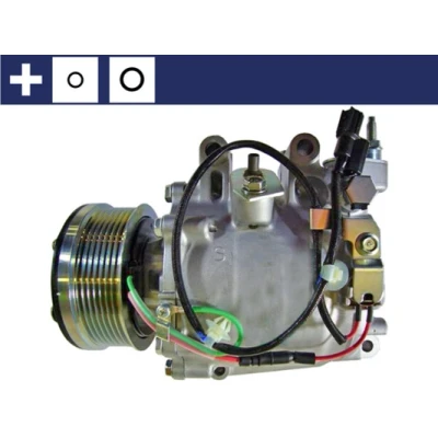 Imagen de MAHLE ORIGINAL ACP 115 000S Compresor de Aire Acondicionado TRSE07 12 PAG 46 R 134 a con junta anular HONDA: CIVIC 8 Hatchback, FR V