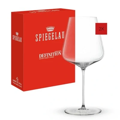 Imagen de Spiegelau &amp; Nachtmann Juego de 2 copas para vino burdeos, 750 ml, Definition, 1350165