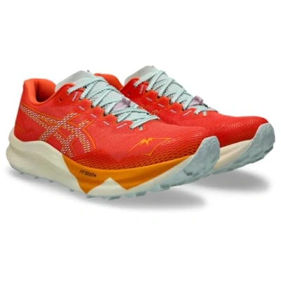 Imagen de Asics FUJI Speed 3 Zapatillas de trail running, Hombre, Talla: 42, Nova orange/pure aqua Zapatos