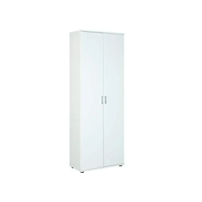 Imagen de Inter Link Armario multiusos de almacenaje 2 puertas Anchura:70cm Profundidad: 34 cm Altura: 190 incl. 5 estantes Melamina Vetra Haya imitación