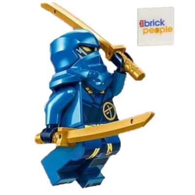 Imagen de LEGO Ninjago Dragons Rising: Jay Minifigura con espadas duales, Ninja azul a partir de 6 años