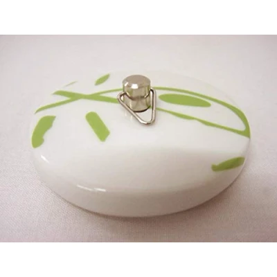 Imagen de TAPON BAÑERA Lavabo BIDE Fregadero Standard Porcelana SIMBOLO PEZ Verde