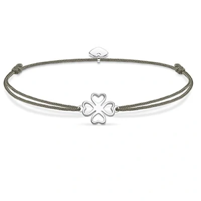Imagen de Thomas Sabo Pulsera de Mujer &quot;Little Secrets corazón&quot;, Plata Ley 925, Azul Turquesa