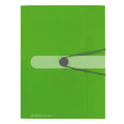 Imagen de Herlitz 11206000 Carpetas con goma elástica (3 unidades, A4), color verde