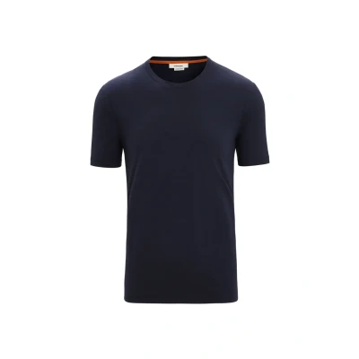 Imagen de Icebreaker Central Classic Camiseta básica, Hombre, Talla: Medium, Midnight navy