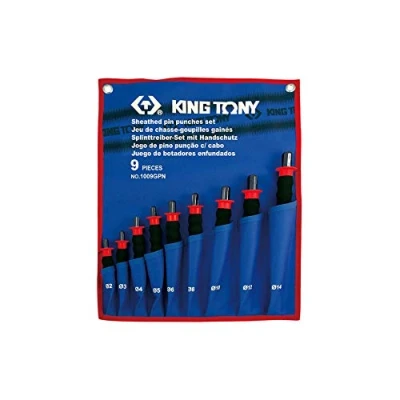 Imagen de King Tony 1009GPN Juego de 9 punzones aleación acero