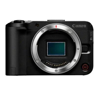 Imagen de Canon EOS R50 V (Cuerpo de Cámara) para Vlogging Compatible con Objetivos RF Creadores Contenido, Vlogs y Viajes Conexión por Bluetooth