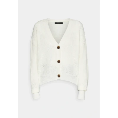 Imagen de Vero Moda Vmlea V NECK CUFF Cardigan Chaqueta de punto, Mujer, Talla: Small, Cloud dancer