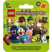 Imagen de LEGO Minifigures 27.ª Edición Figuras Coleccionables Sorpresa, 1 Minifigura por Caja, Pirata de Juguete y Loro, Disfraz Pterodáctilo, Amante los Gatos, Bogeyman, Coleccionista Peluches 71048