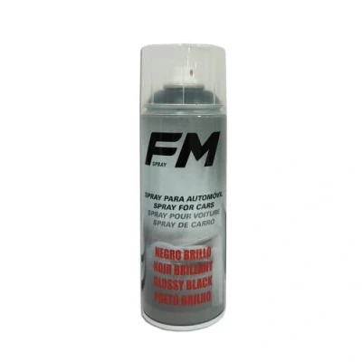 Imagen de fym FM SPRAY ACRILICO AUTO NEGRO BRILLANTE 9005 400 ML