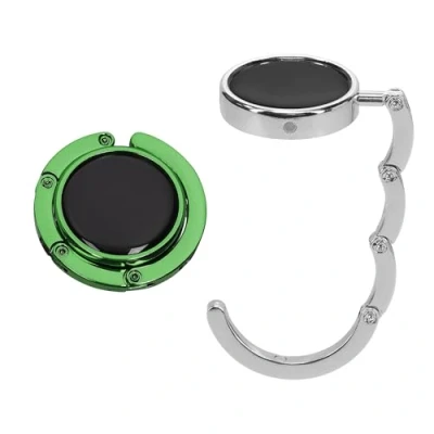 Imagen de kwmobile Ganchos de bolso para mesa 2x Colgador portátil con gancho abrigos bolsos paraguas max. 3 kg