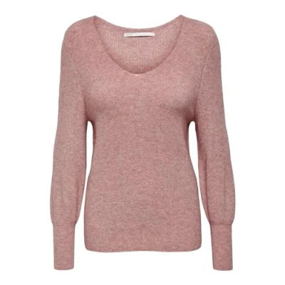 Imagen de ONLY Onlatia L/S V NECK CUFF NOOS Jersey de punto, Mujer, Talla: Large, Dusty rose