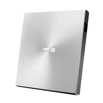 Imagen de ASUS ZenDrive U8M: Grabadora DVD externa con interfaz USB de tipo C (compatible Windows y Mac OS, soporte M DISC, incluye soluciones completas copia seguridad) Plata