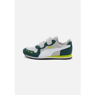 Imagen de Puma Cabana Racer 20 Unisex Zapatillas para niños, Talla: 31, Cool light gray/white/dark myrtle/lime smash Zapatos