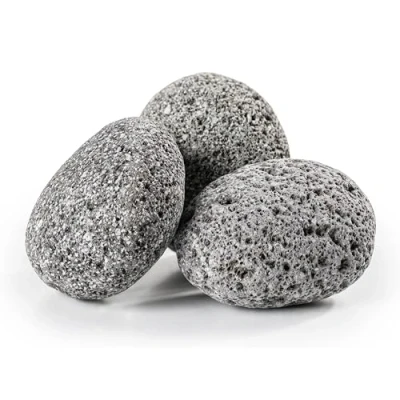 Imagen de ARKA mySCAPE Lava Pebbles Piedras de paisajismo acuático para acuarios Agua Dulce Aprox. 70 90 mm Contenido: 20 kg