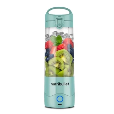 Imagen de Batidora de vaso Nutribullet NBP003LBL, 100 W, 475 ml, Azul