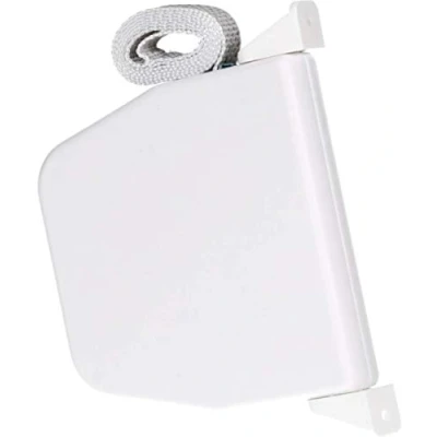 Imagen de Schellenberg 50508 Enrollador atornillado Mini con Cinta, para Montaje en Pared, Color marrón