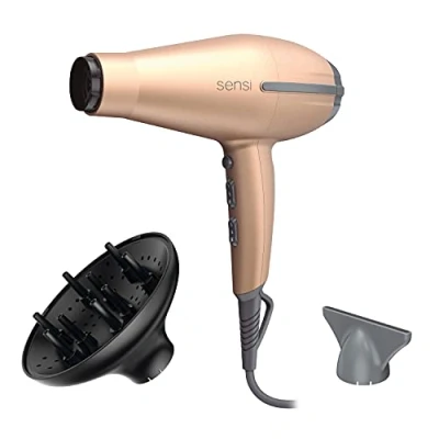 Imagen de Gama Italy Professional Phon Tempo 5D Sensi 2200 W de potencia Innovadora tecnología Ultra Ozone Ion Protect Máximo cuidado y protección del cabello 530 g