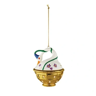 Imagen de Alessi Cigno di Primavera Adorno, Porcelana, Multicolor, One Size