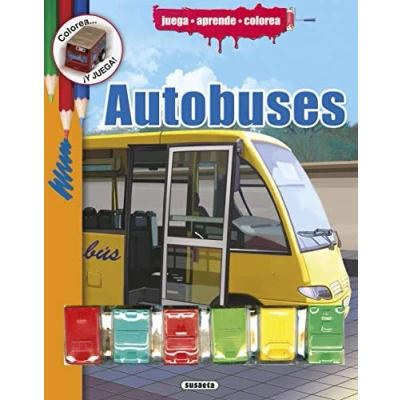 Imagen de Autobuses (Colorea y juega)