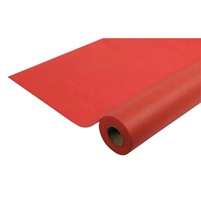 Imagen de Pro Nappe Ref R782009I Mantel no Tejido spunbond desechable Rollo de 20 M Largo X 1,20 Ancho Color Rojo Material Resistente al desgarro, Repelente Agua y Que se Puede Limpiar