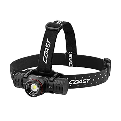 Imagen de Coast® Linterna frontal LED XPH34R con batería, zoom