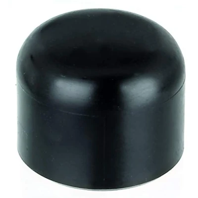 Imagen de Alberts 831967 Capuchón Para postes metálicos redondos, Plástico, negro, de Ø 34 mm, Juego 20