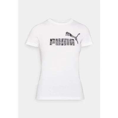 Imagen de Puma Nature TEE Camiseta estampada, Mujer, Talla: Medium, White