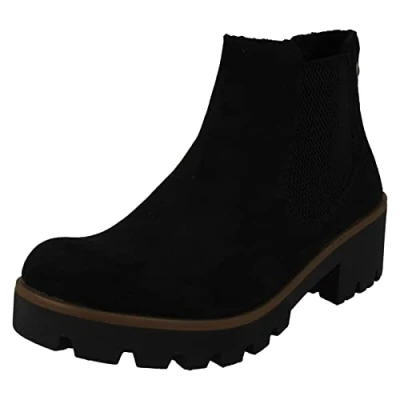 Imagen de Rieker 79265, Chelsea Mujer, Negro, 36 EU
