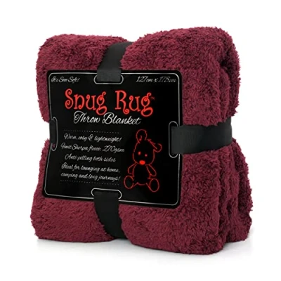 Imagen de Snug Rug Special Edition Luxury Manta de Lana Sherpa, 127 x 178 cm (Plum)