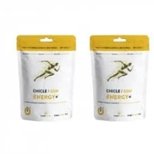 Imagen de NUEVO WUG CHICLE ON ENERGY+ GUM Pack 2 doypacks Ideal para Deportes Extremos, Cafeína, Guaraná, Ginseng