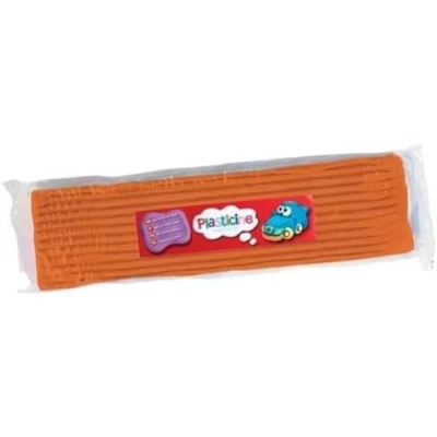 Imagen de Plastilina One Colour Slab 400g Sienna Oficial Aardman Color of Morph, compuesto de modelado para animadores y maquetas, nunca se seca, hacer esculturas, modelos animaciones Stop Motion