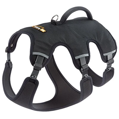 Imagen de Ferplast Arnés Perro Grande ERGOTREKKING Large, para Perros Antiescape, Antipánico, Galgo, Reflectante, 6 Cierres, Regulable, Adecuado Excursiones, Suave Acolchado