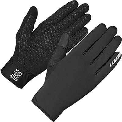 Imagen de GripGrab Raptor Professional Full Finger Un Padded Winter MTB Race Gloves Anti Slip Off Road Cycling Mountain Bike Cyclocross Guantes Ciclismo Invierno, Unisex Adult, Negro, XL