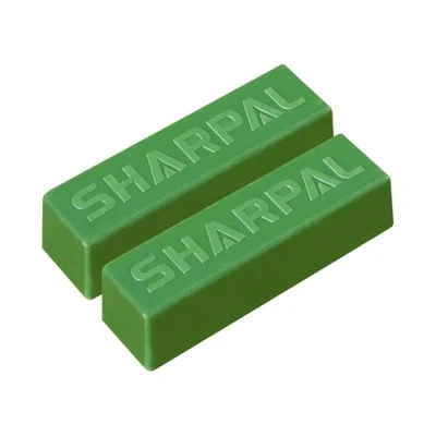 Imagen de SHARPAL pasta de pulido verde 208H, 110 g, afilar fina para todos los cuchillos, abrasiva, cuero, juntas pamping (paquete 2, total g)