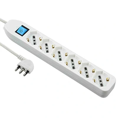 Imagen de Electraline 62071 Toma de goma 16A, color gris