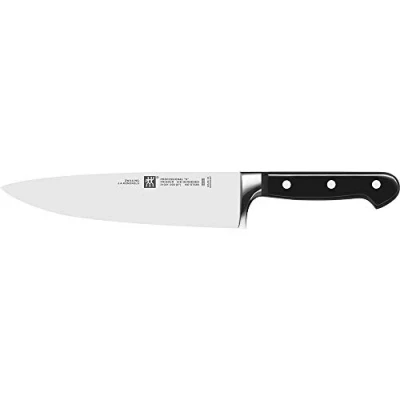 Imagen de ZWILLING Cuchillo de cocina , Longitud la hoja: 20 cm, Hoja ancha, Mango especial acero inoxidable/plástico, Profesional S