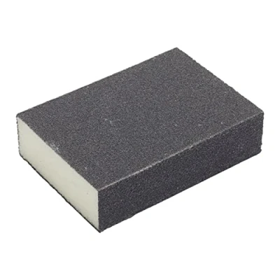 Imagen de Fit For The Job Bloque de Lijado Reutilizable Flexible Grado Fino/Medio para lijar Madera, Muebles, Metal, Yeso mejoras del hogar, decoración y más