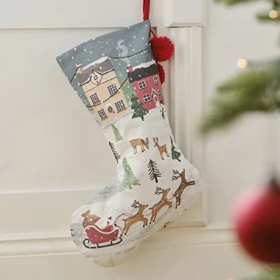 Imagen de Ginger Ray MLC 155 Soporte para calcetines de Navidad adultos y niños, 45 cm altura, multicolor