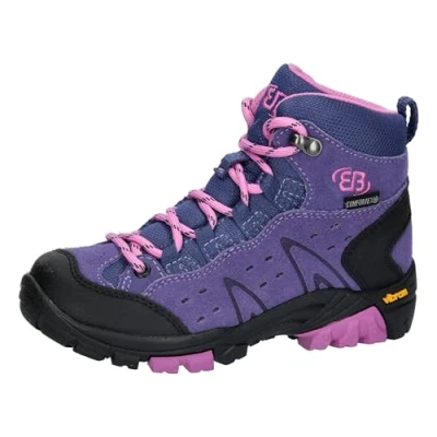 Imagen de Brütting Mount Bona High Kids, Botas de Trekking, Lila Rosa, 37 EU