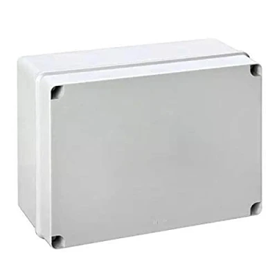 Imagen de IDE EL322 IP65 IP67 Caja Estanca de Derivación con Tapa Opaca y Laterales Lisos, Gris, 239mm x 328mm 129mm