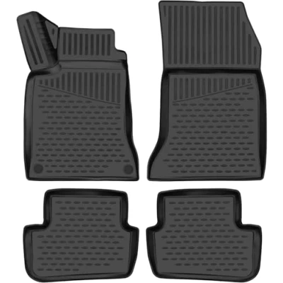Imagen de 3D Alfombrillas Interior de Coche a Medida TPE Mercedes GLA Class, H247 2020 &gt;, Crossover, Europe, 4 pcs.