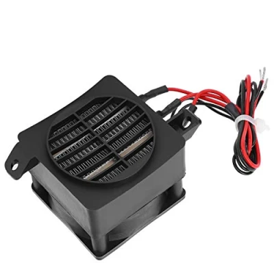 Imagen de Calentador de Cerámica, 220V 300W PTC Aislado Tipo Elemento Cerámica Con Ventilador, Aire Termostático Eléctrico