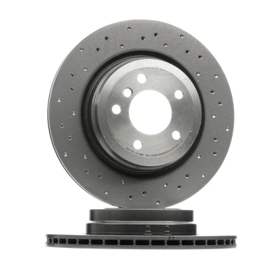 Imagen de BREMBO XTRA LINE 09.A270.1X Disco de freno 336 22 5 perforado/ventil. int. revestido altamente carbonizado con tornillos BMW: 3 Touring, Berlina