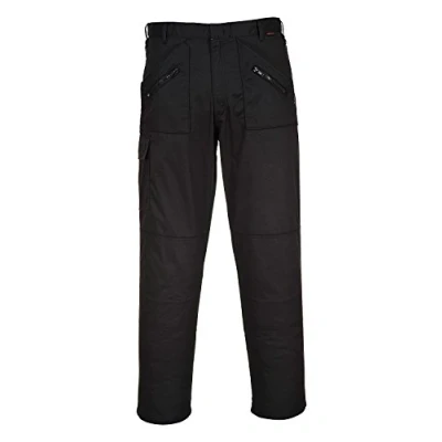 Imagen de Portwest S887 Pantalón Cómodo Reforzado en Rodilla Negro Extra Alto, 42